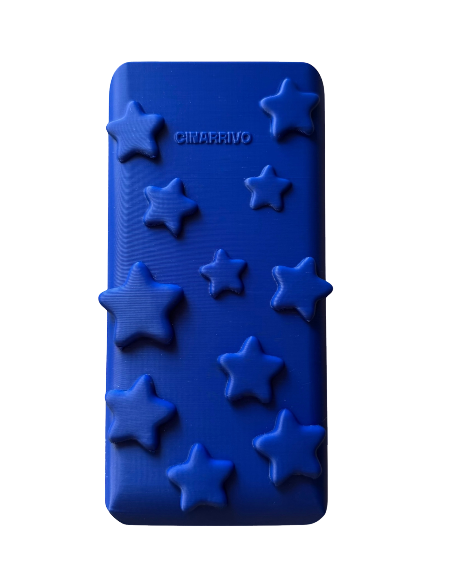 Tapa para calculadora estrellas flotantes - AZUL ELÉCTRICO
