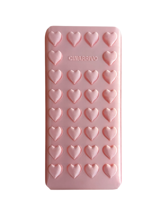 Tapa para calculadora corazones lineales - ROSA