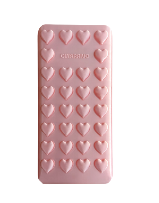 Tapa para calculadora corazones lineales - CORAL