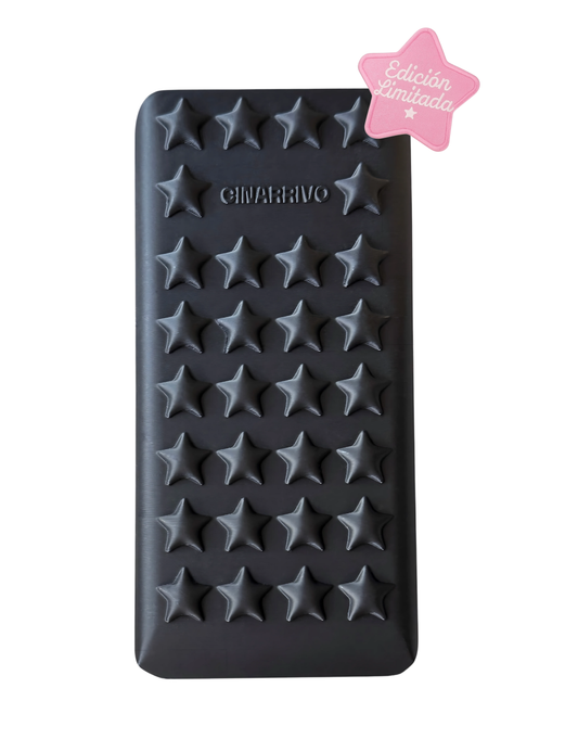 Tapa para calculadora estrellas lineales - NEGRO MATE