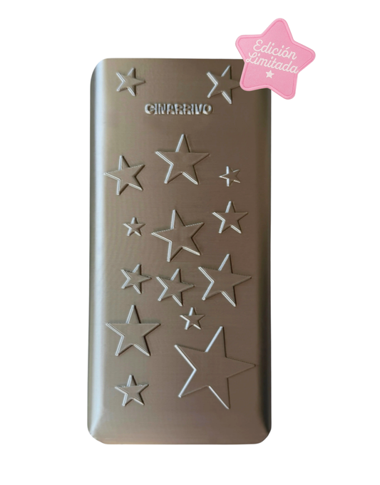 Tapa para calculadora estrellas - DORADA